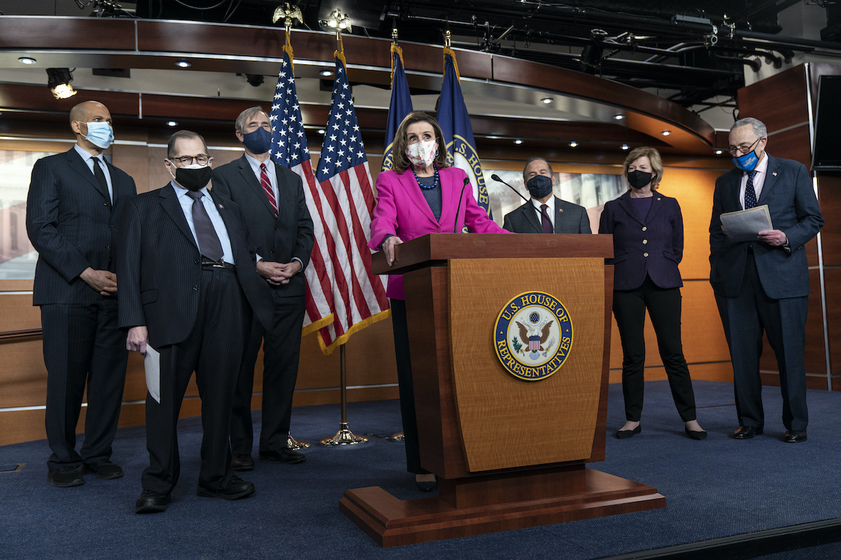 Pelosi Equality Act press conference feb 25 2021