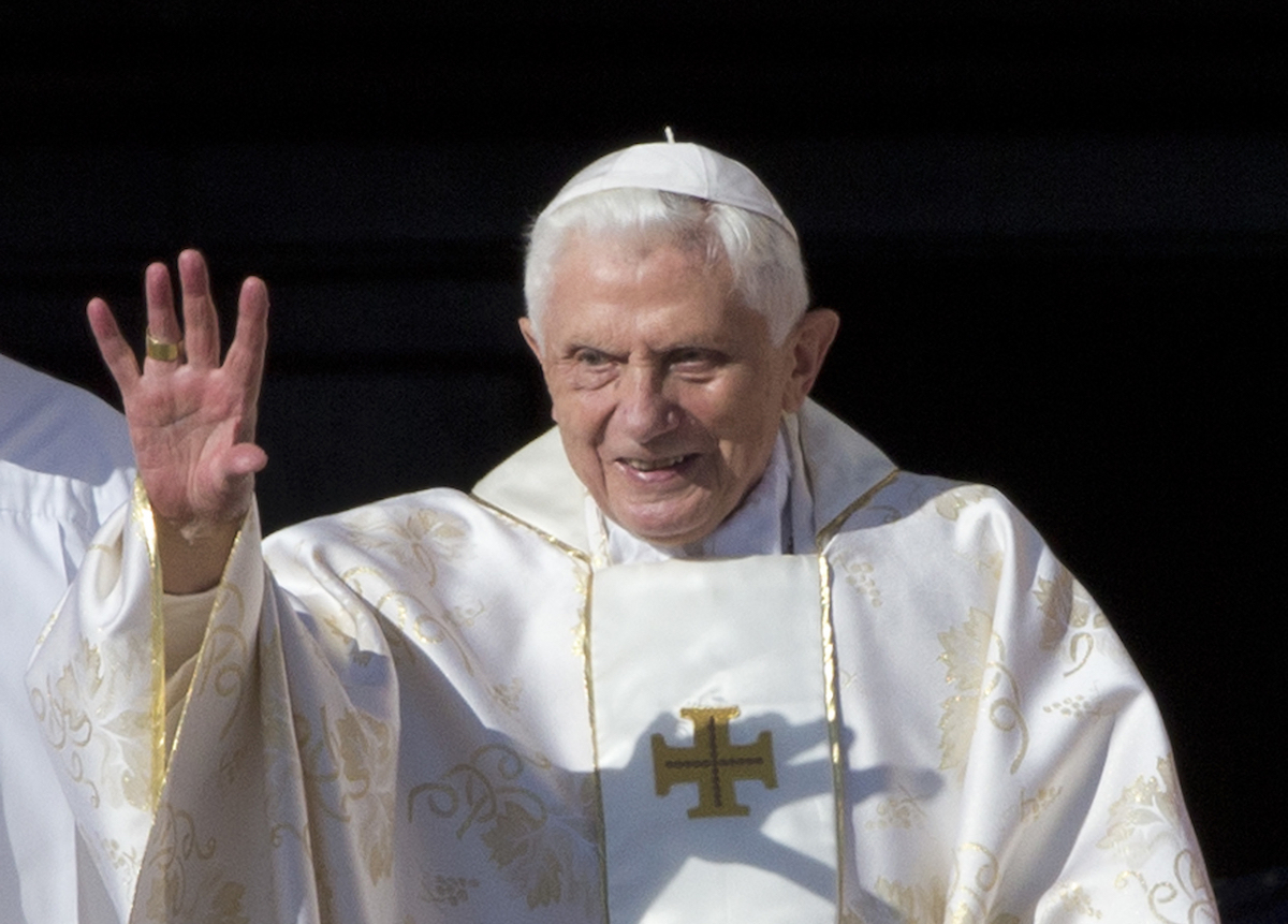 papa emérito Benedicto XVI
