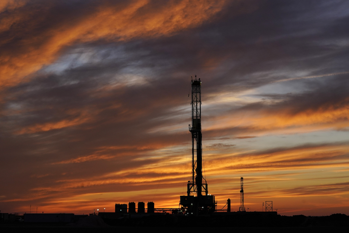 oil drilling rigs in Oklahoma March 7 2022