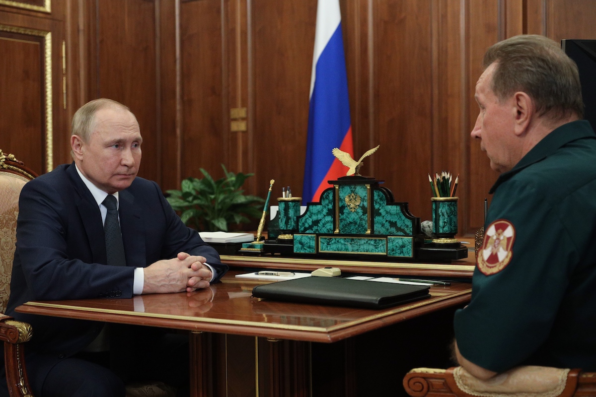 SPANISH: Putin meets with Viktor Zolotov Aug. 30, 2022