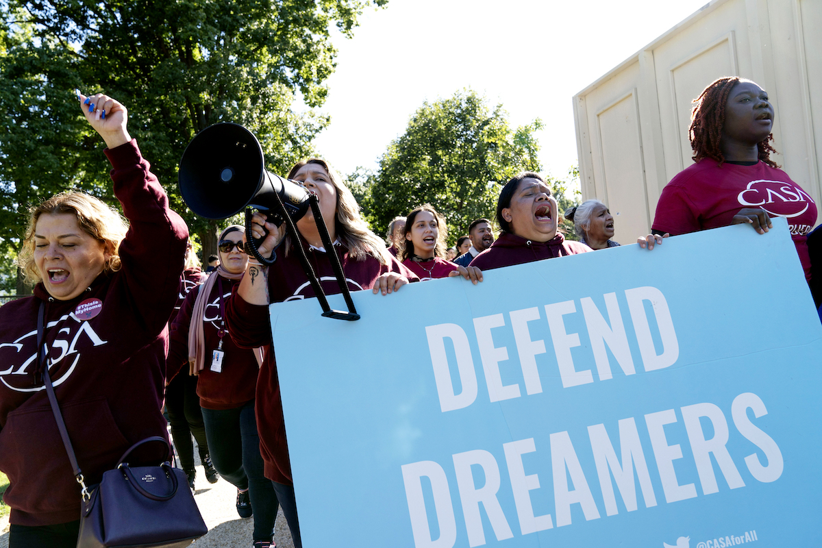 SPANISH: DACA supporters Capitol Oct. 2022