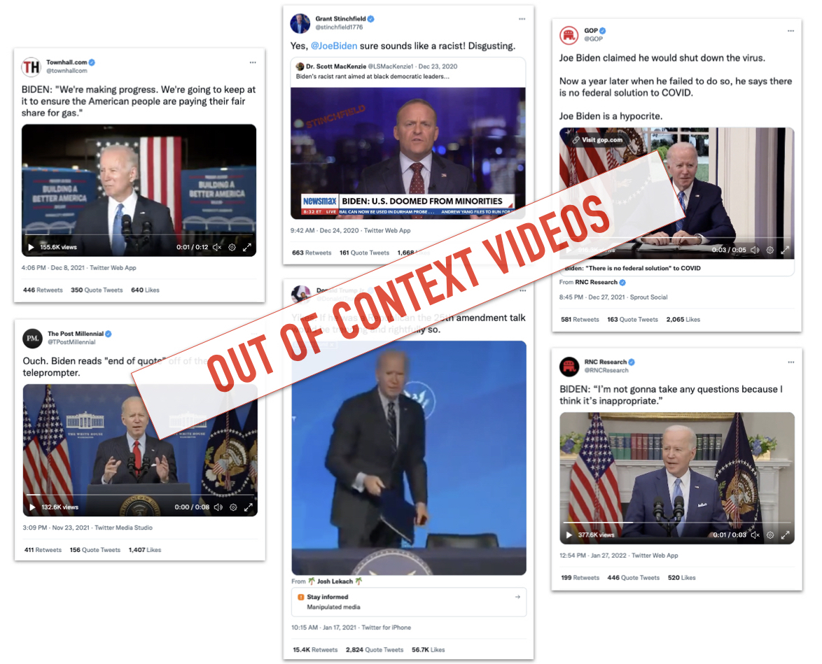 Biden taken out of context compilation