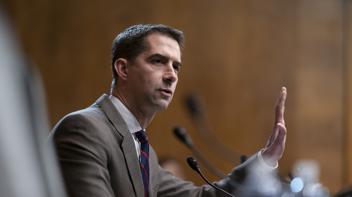 Cotton speaks in Senate on May 2022