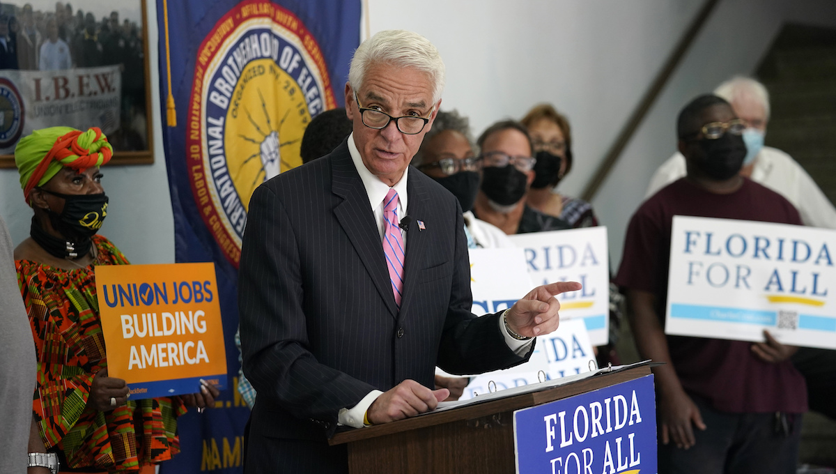 Crist meets with AFL-CIO in Miami
