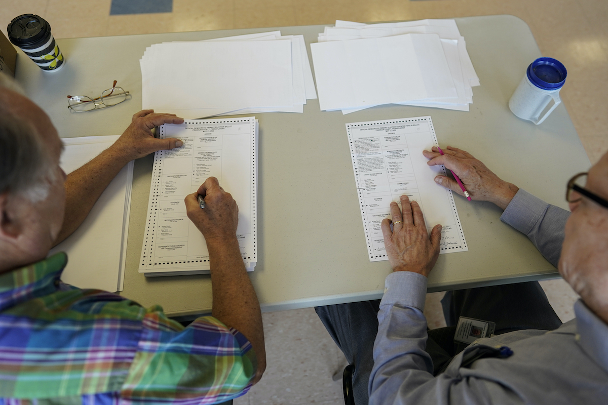 duplication of damaged ballots in PA 5-18-22