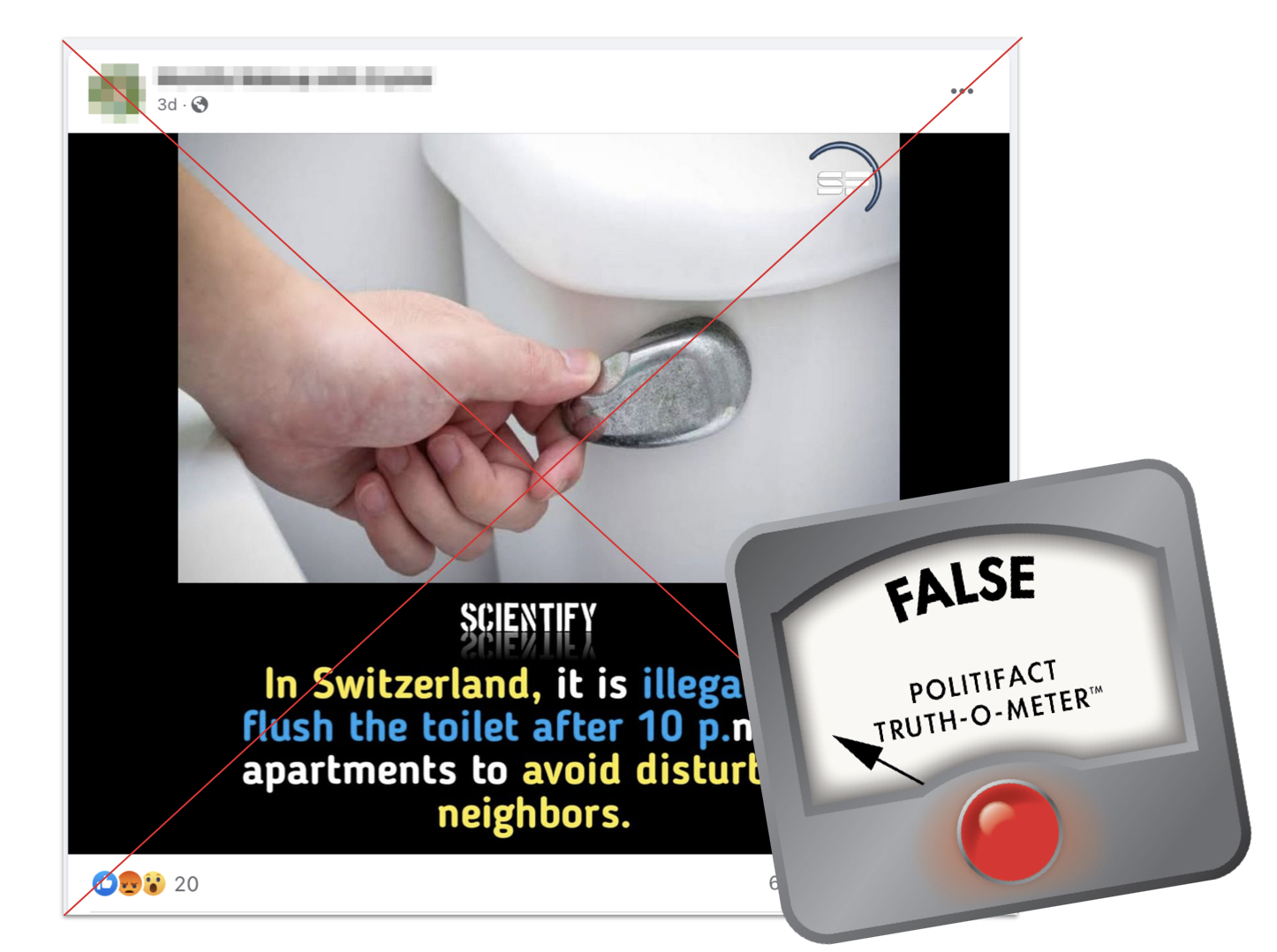 &lrm;False graphic for post about ban on flushing toilets in Switzerland