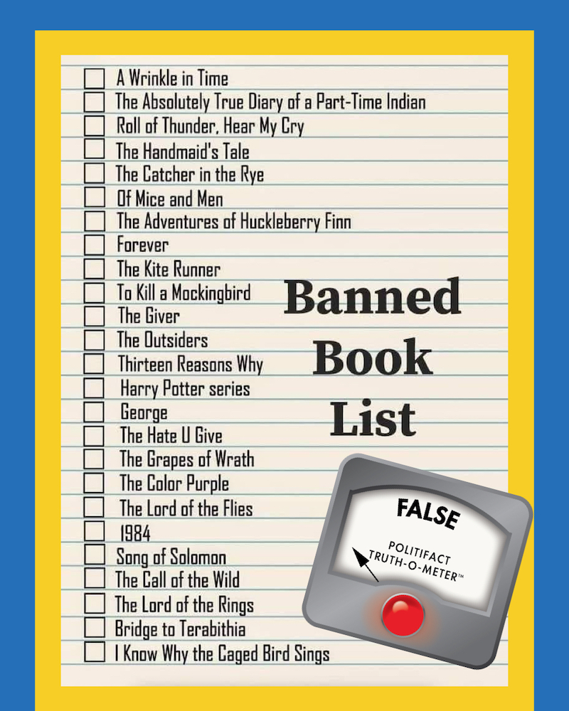 Florida's anti-woke banned book list