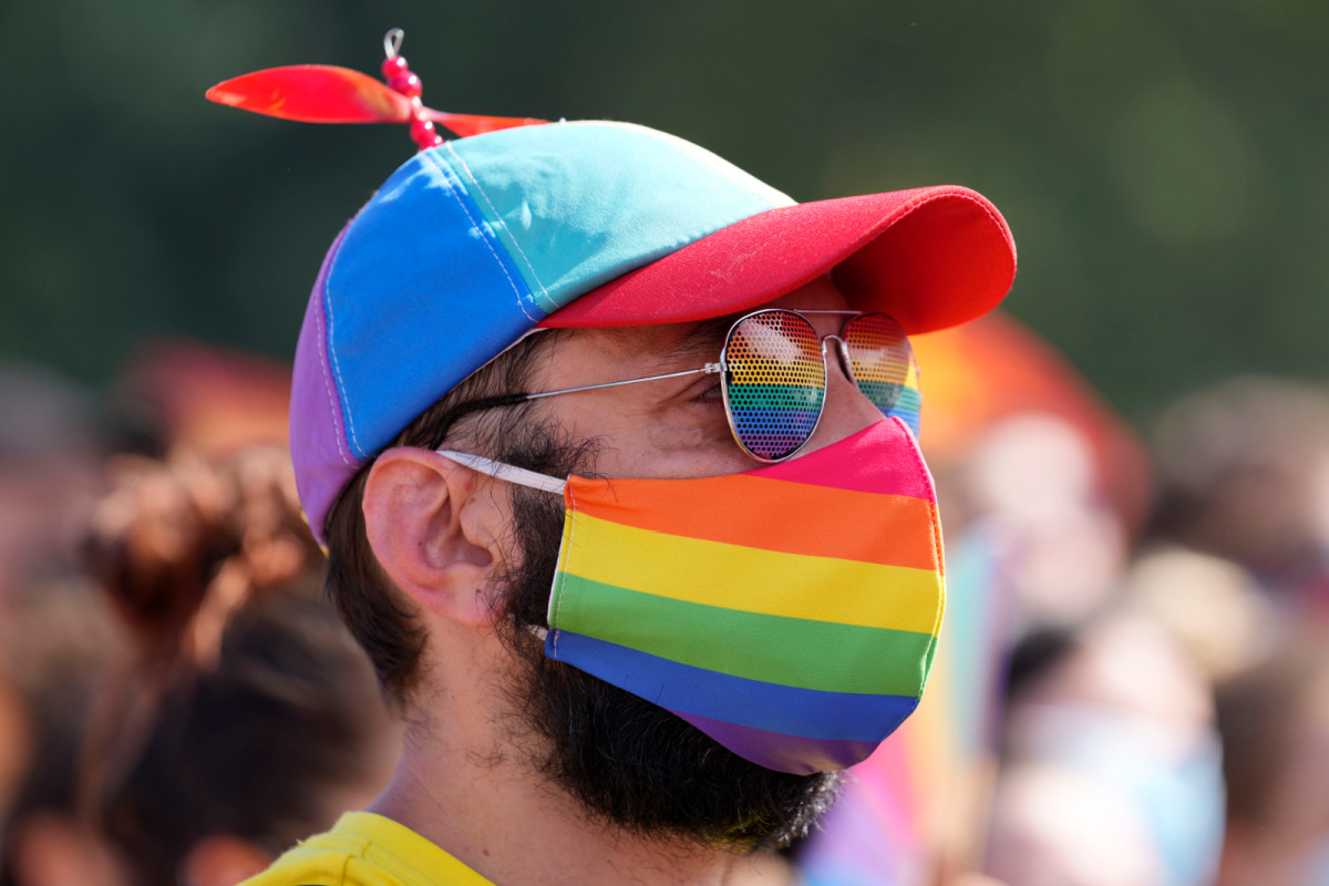 Milan pride, June 2021