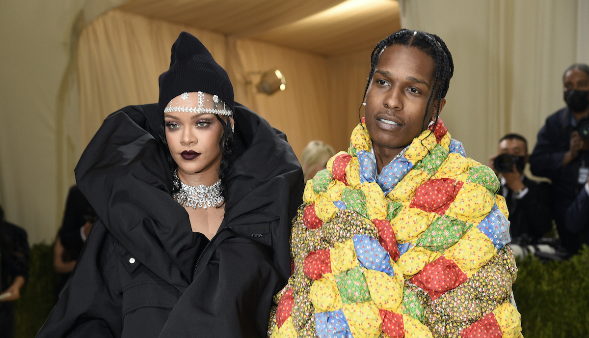 Rihanna and A$AP Rocky at the Met gala