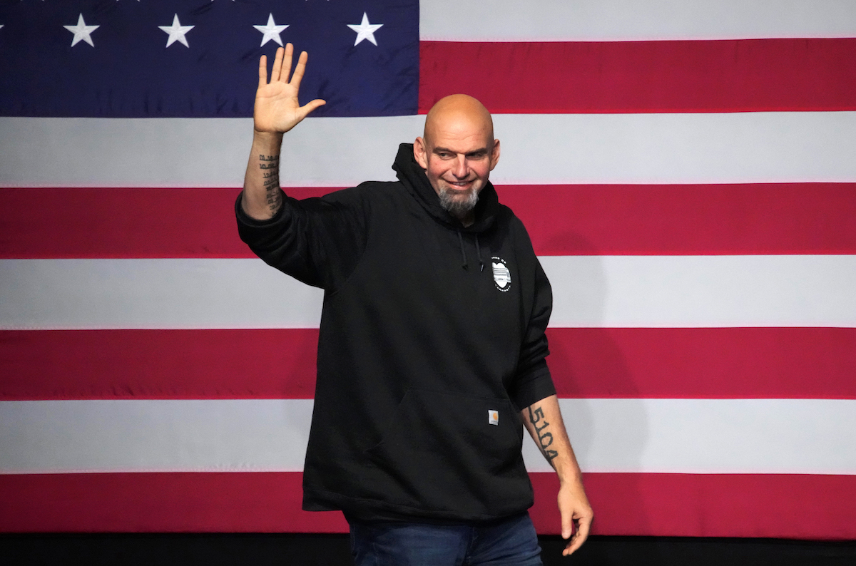 Sen. John Fetterman tattoos