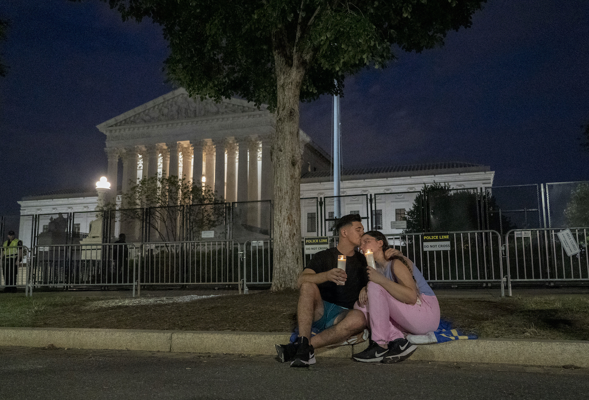 Dobbs ruling Supreme Court vigil 6/26/22