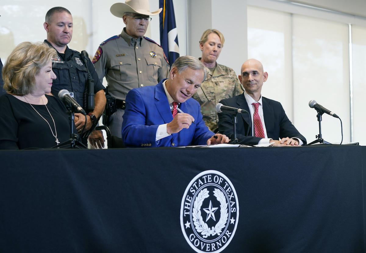 Texas Gov. Abbott border security funding