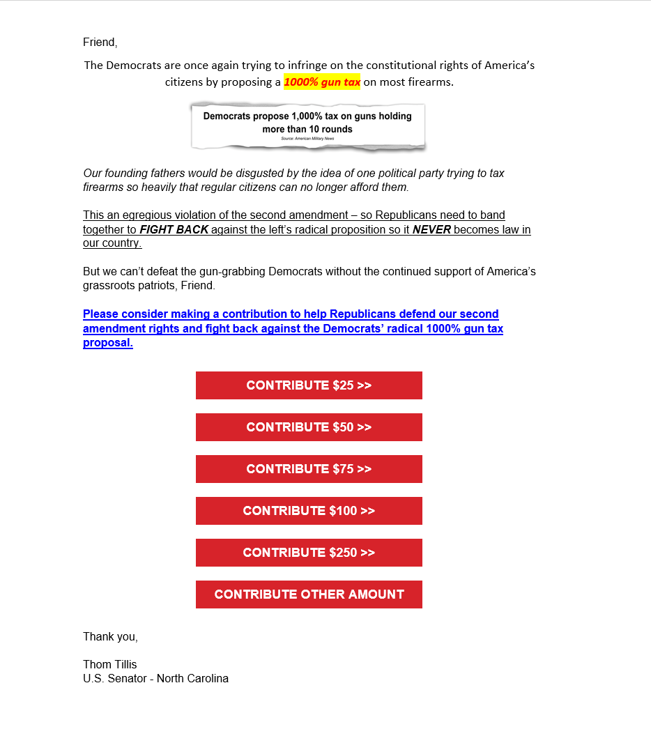 Tillis814CampaignEmail