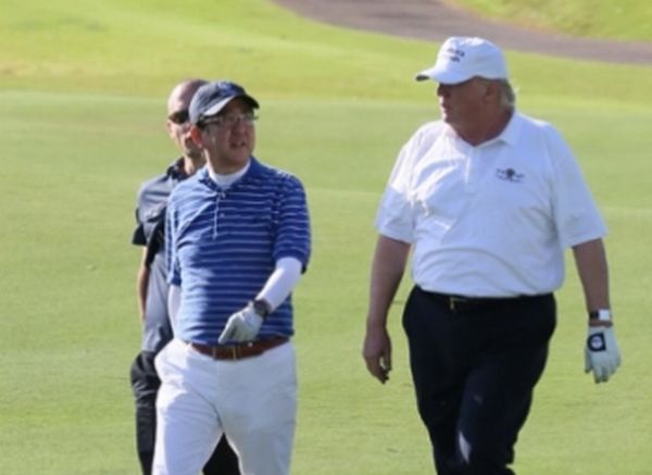 Trump and Abe