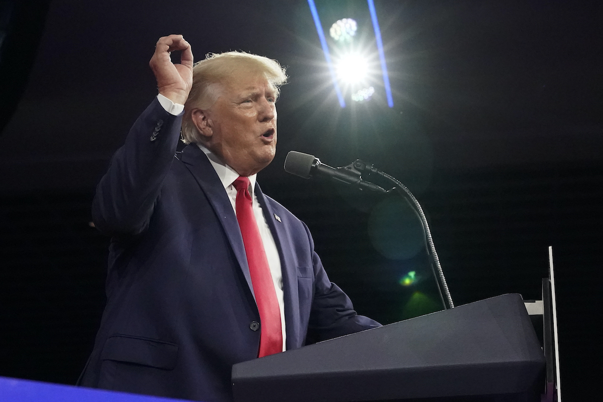 Former President Trump at CPAC 2-26-22