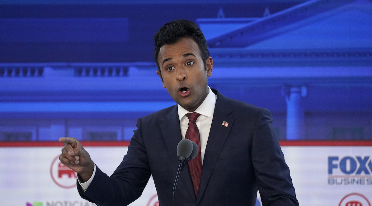 vivek Ramaswamy at 2nd repub debate 2024