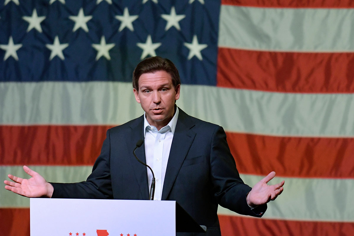 Ron DeSantis in Iowa, 3-10-2023