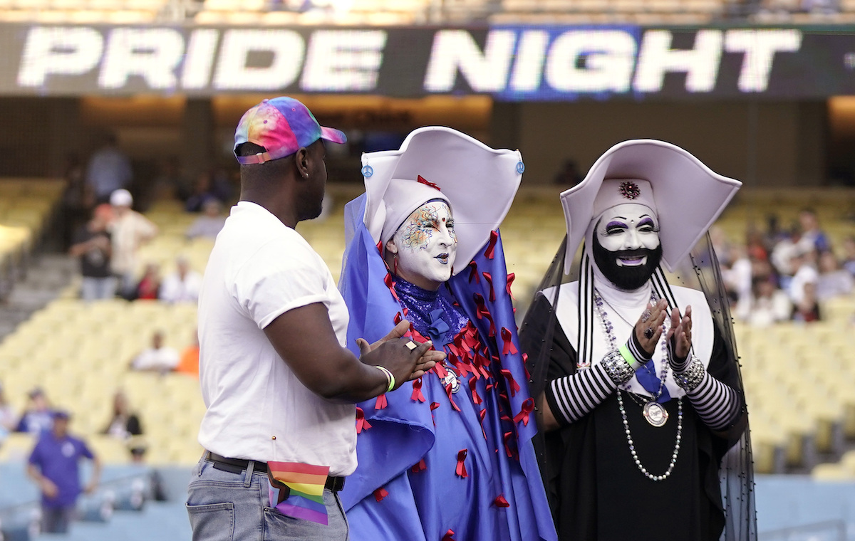 Sisters of Perpetual Indulgence honored by Dodgers 6-16-2023