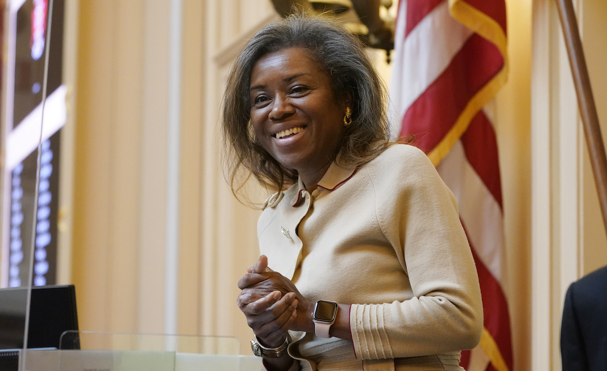 Virginia Lt. Gov. Winsome Earle-Sears in Richmond, 1-25-2022