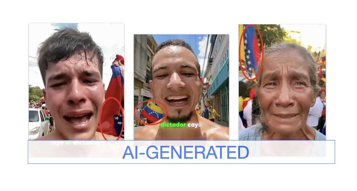 AI-generated images after Maduro capture, 2, 1-05-2026