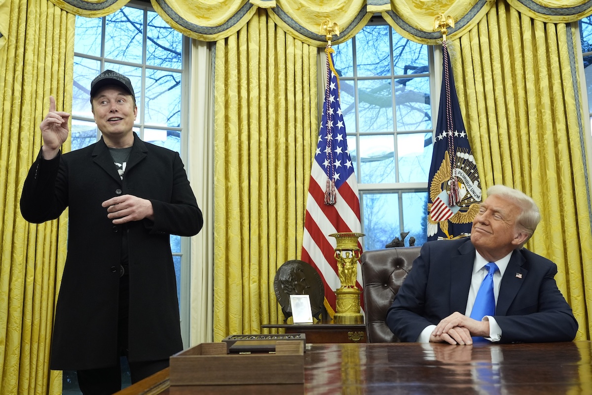 Trump and Musk in Oval Office 2-11-25