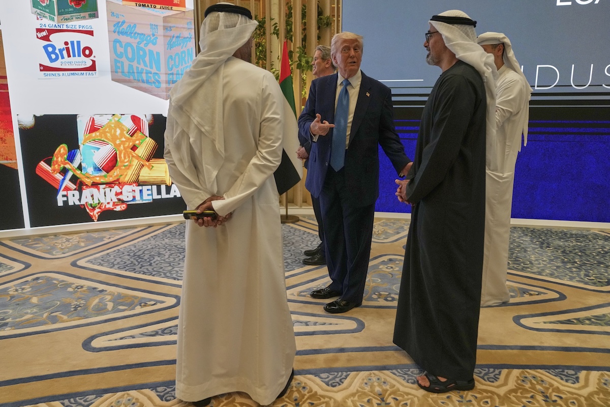 Trump meeting with UAE leaders