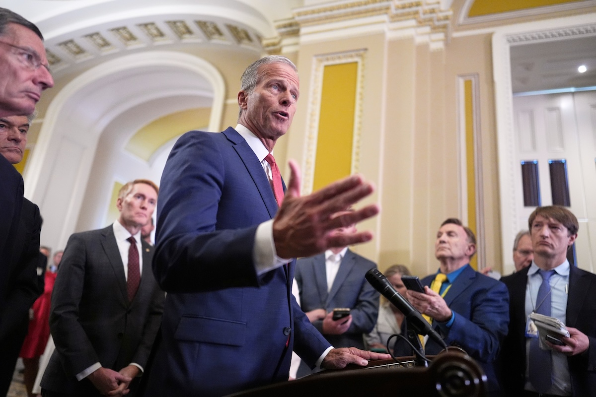 John Thune says health care often ‘comes with a job.’ The reality’s not simple or straightforward