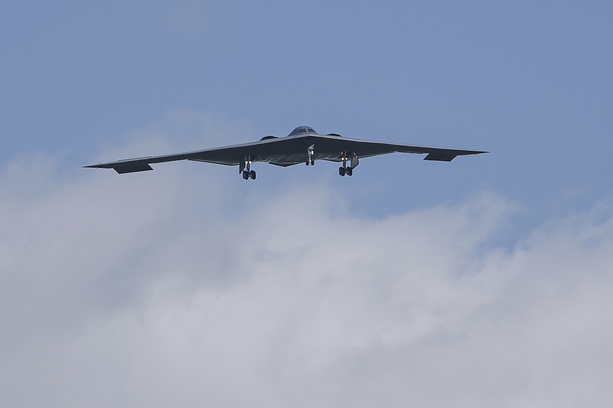 B-2 bomber after Iran strike June 2025
