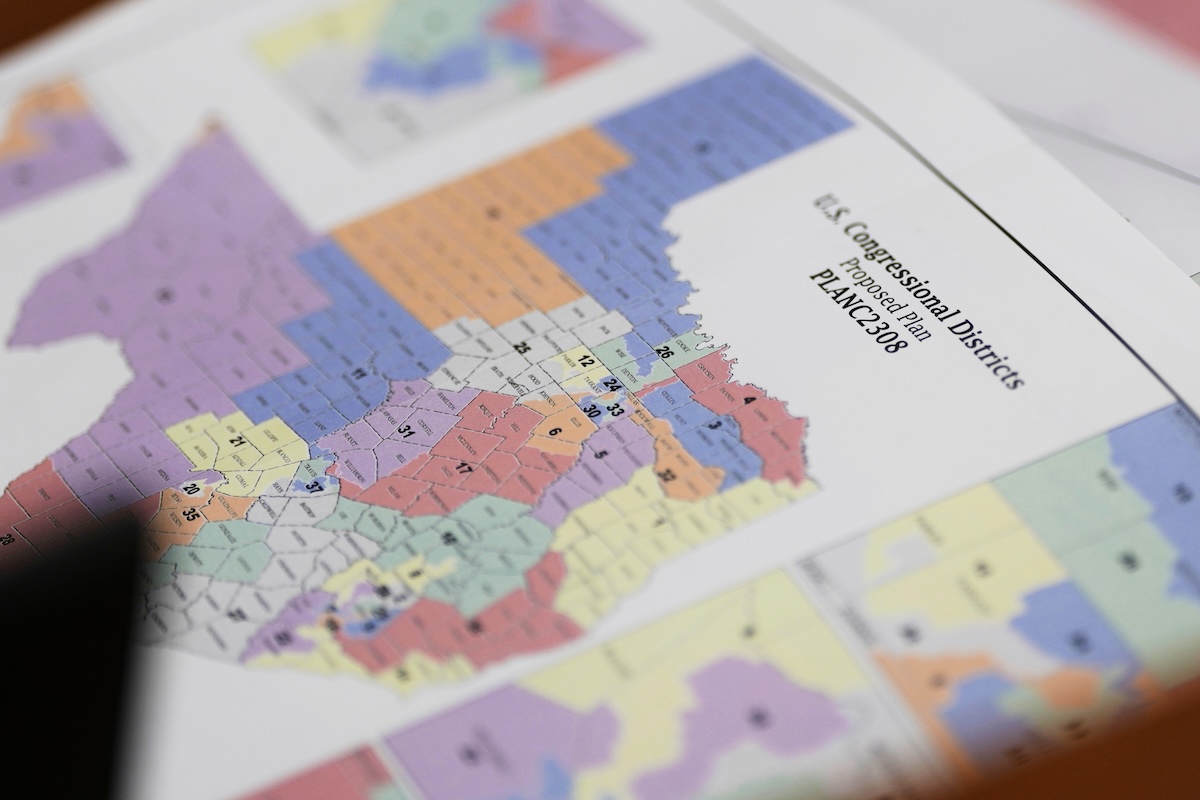 Texas redistricting map