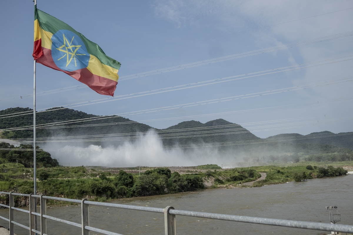 GERD dam in Ethiopia