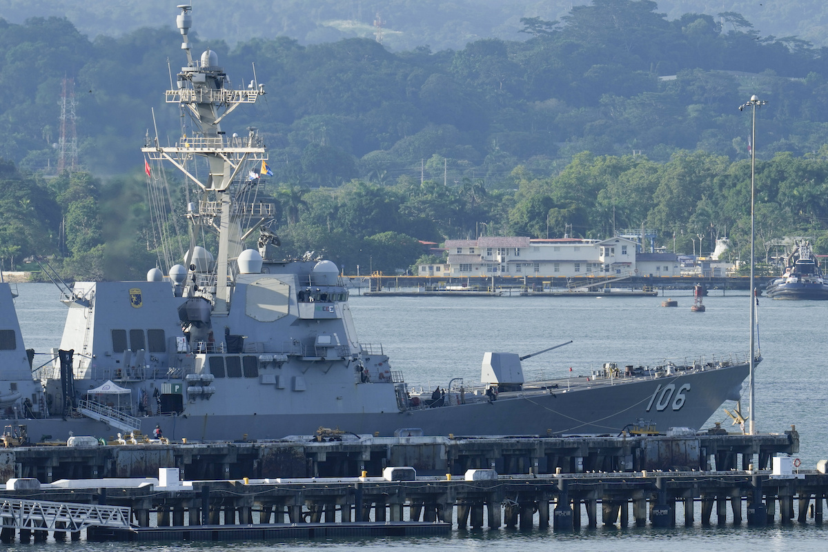 Buque de Guerra en Panama 09-2025