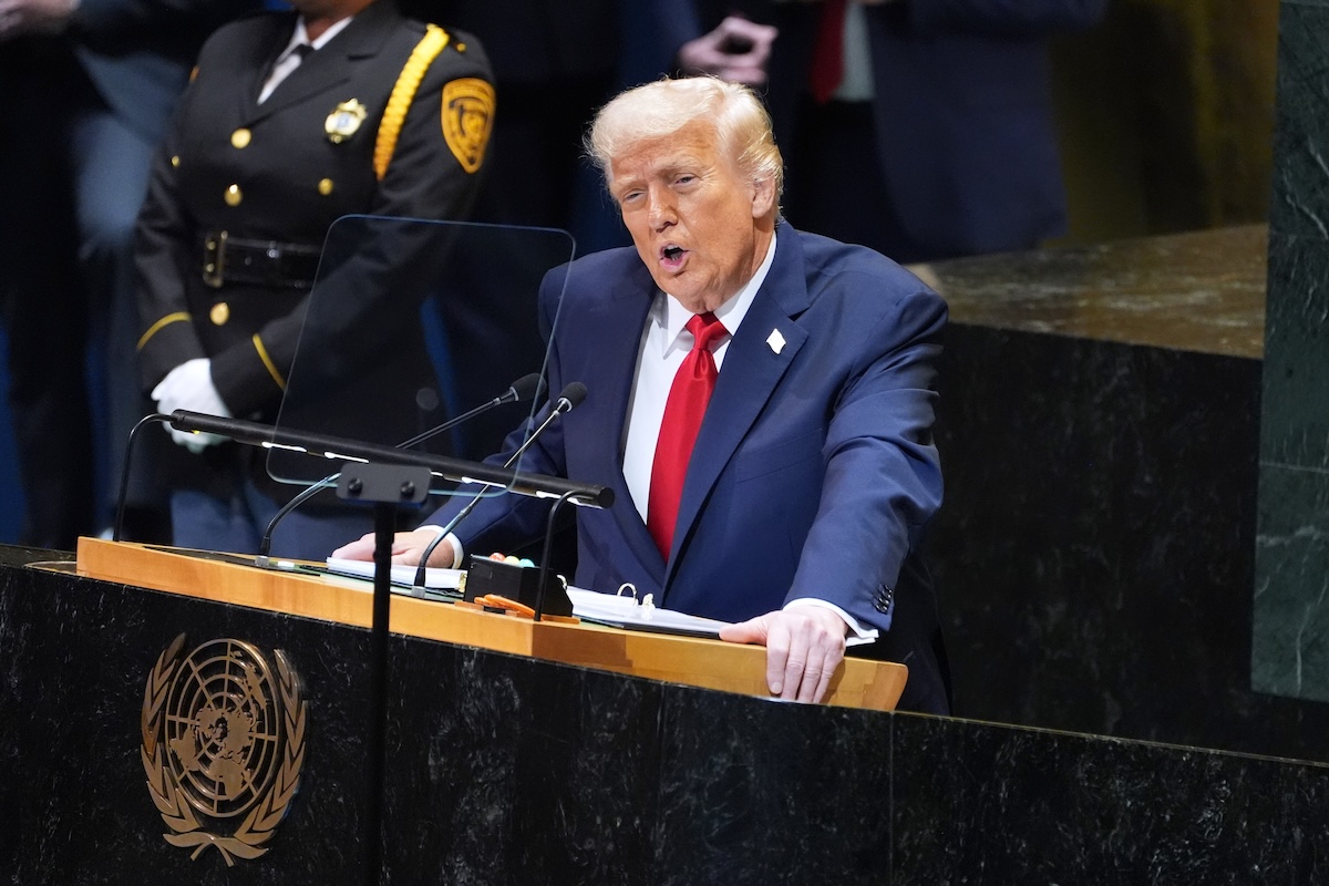 Trump speaks at UN 9-23-25