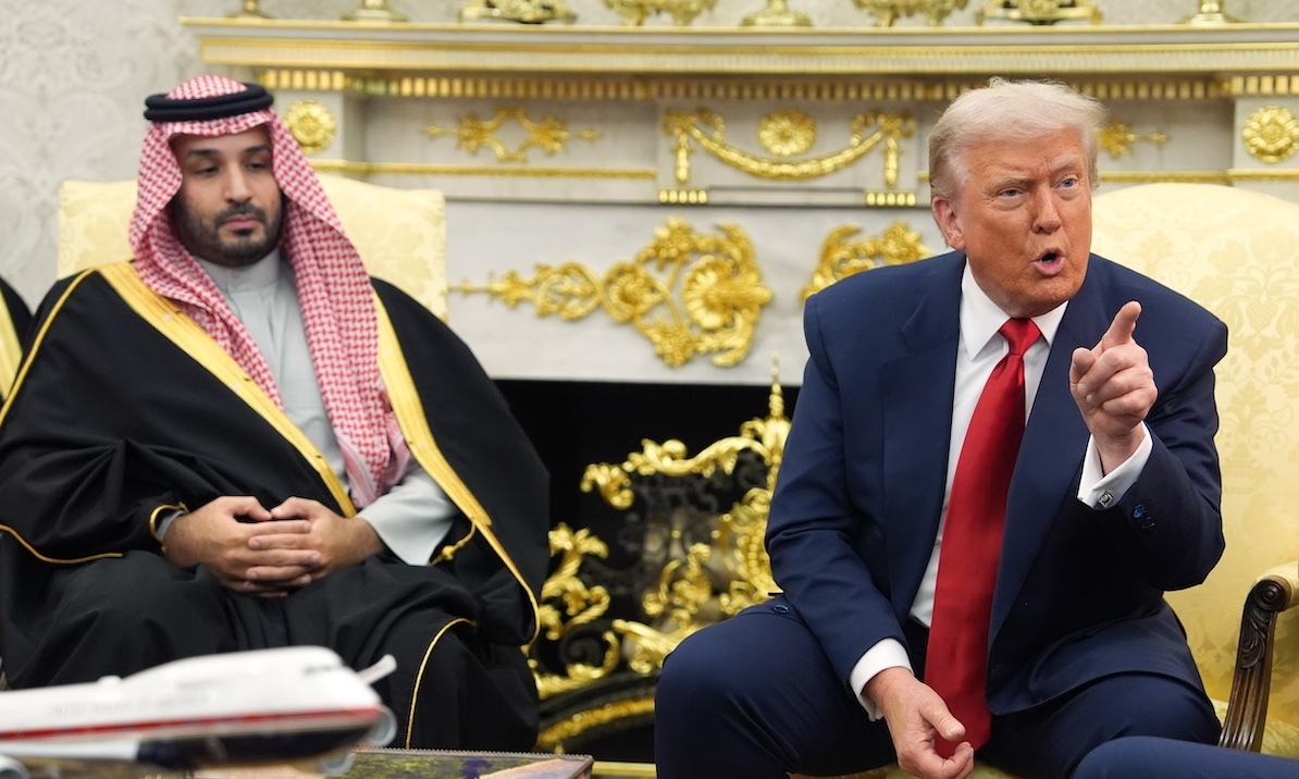 MBS and Trump in Oval Office