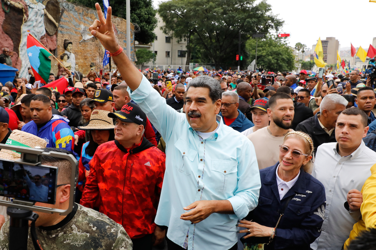 This video doesn’t show Venezuelans celebrating after Maduro’s capture