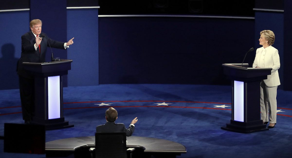 TrumpClintonOct2016debate