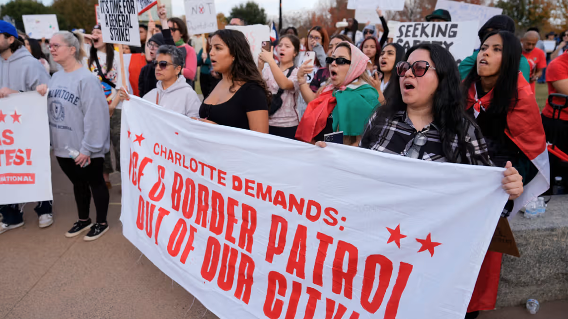 CharlotteBorderPatrolProtest