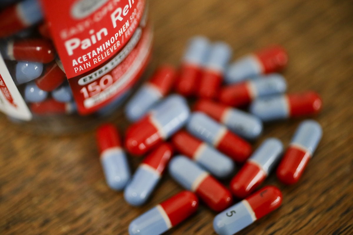 Acetaminophen tablets Dec. 18, 2019 in Santa Ana Calif.