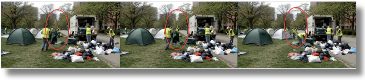 Screenshot of AI-generated TikTok 2