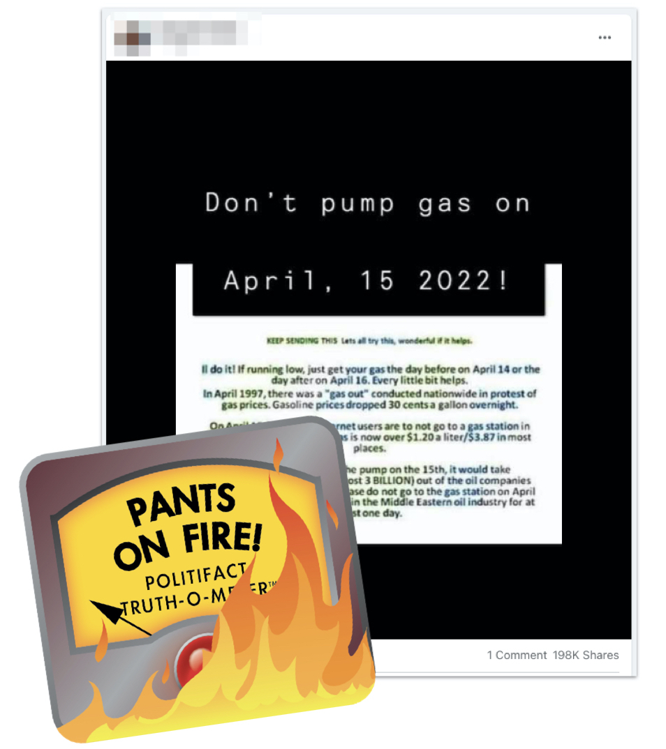 POF gas boycott post