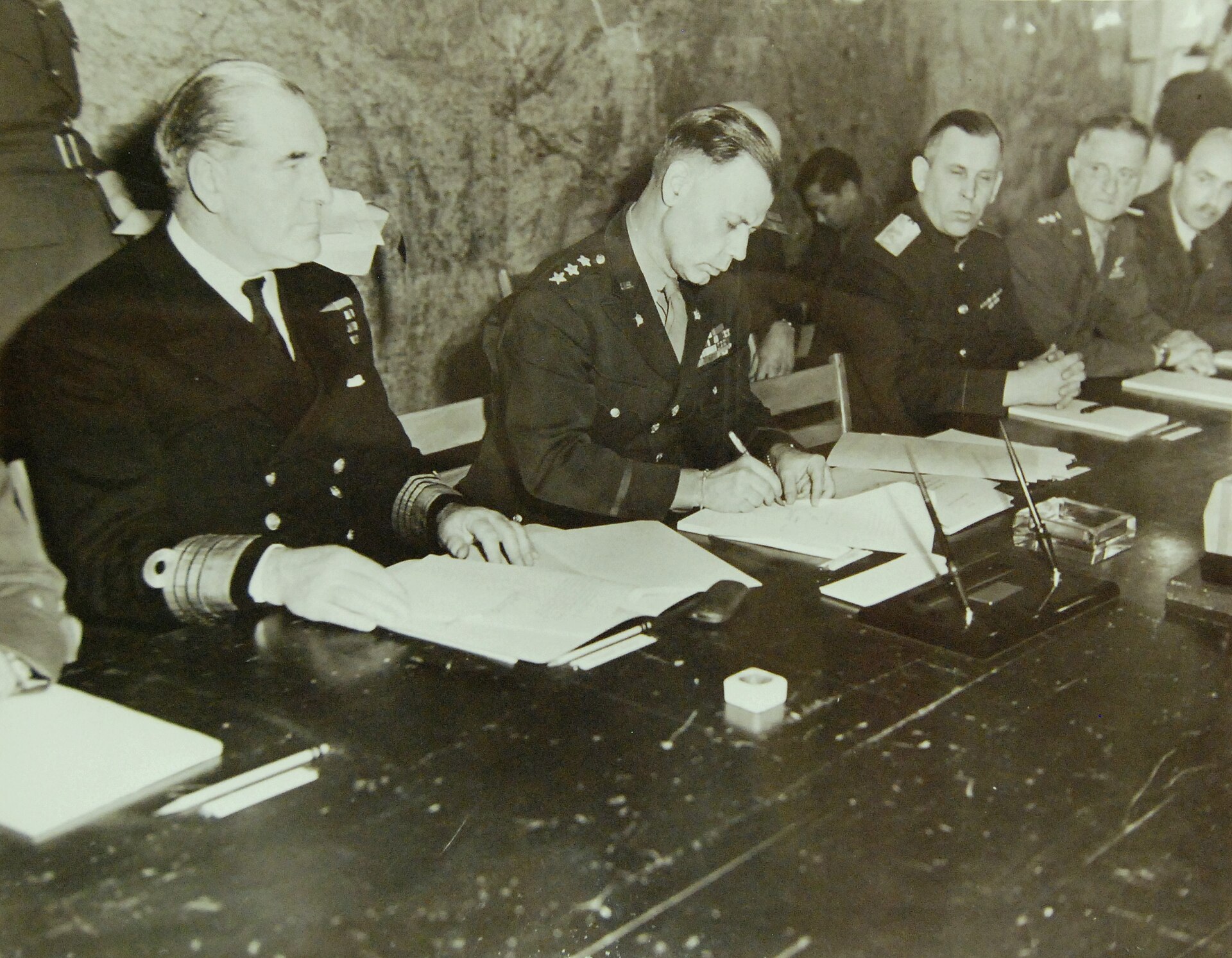 World War II Germany surrenders