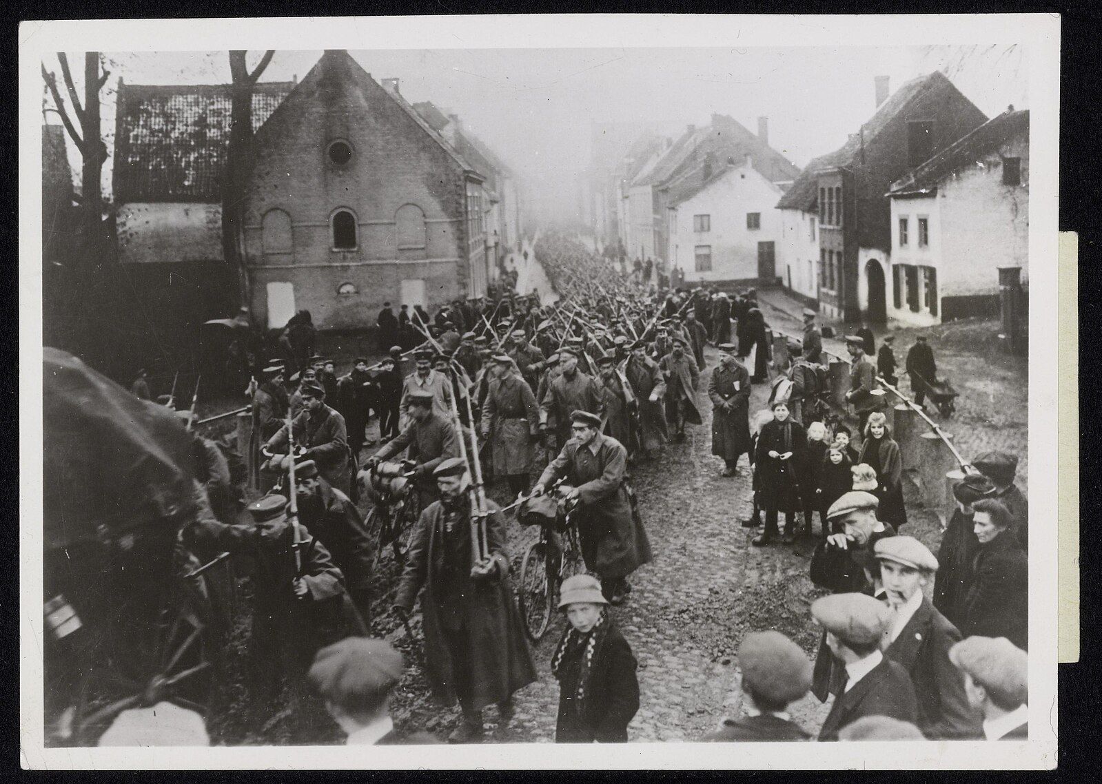 Disarming of German troops at end of WWI