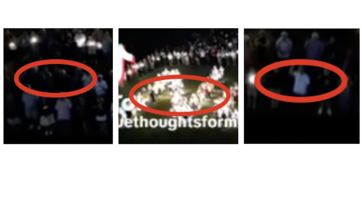 Visual inconsistencies of UK No Kings protest video