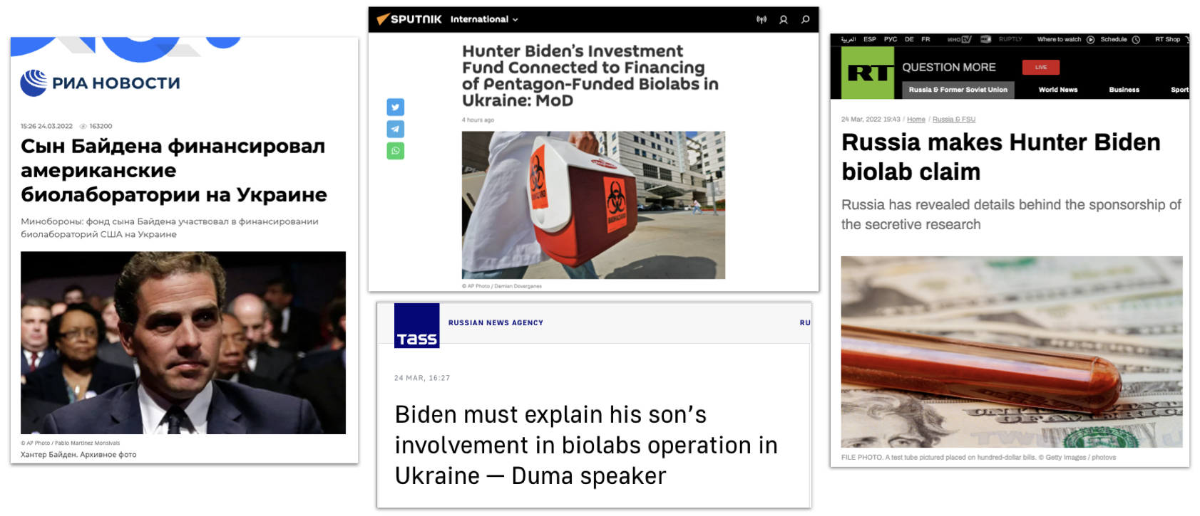 Hunter Biden Ukraine compilation in Russian state media