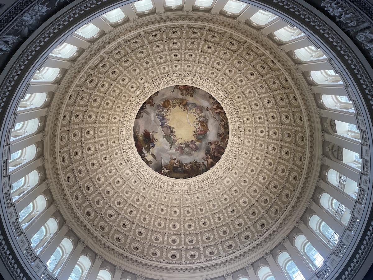 U.S. Capitol rotunda June 2025 by Lou