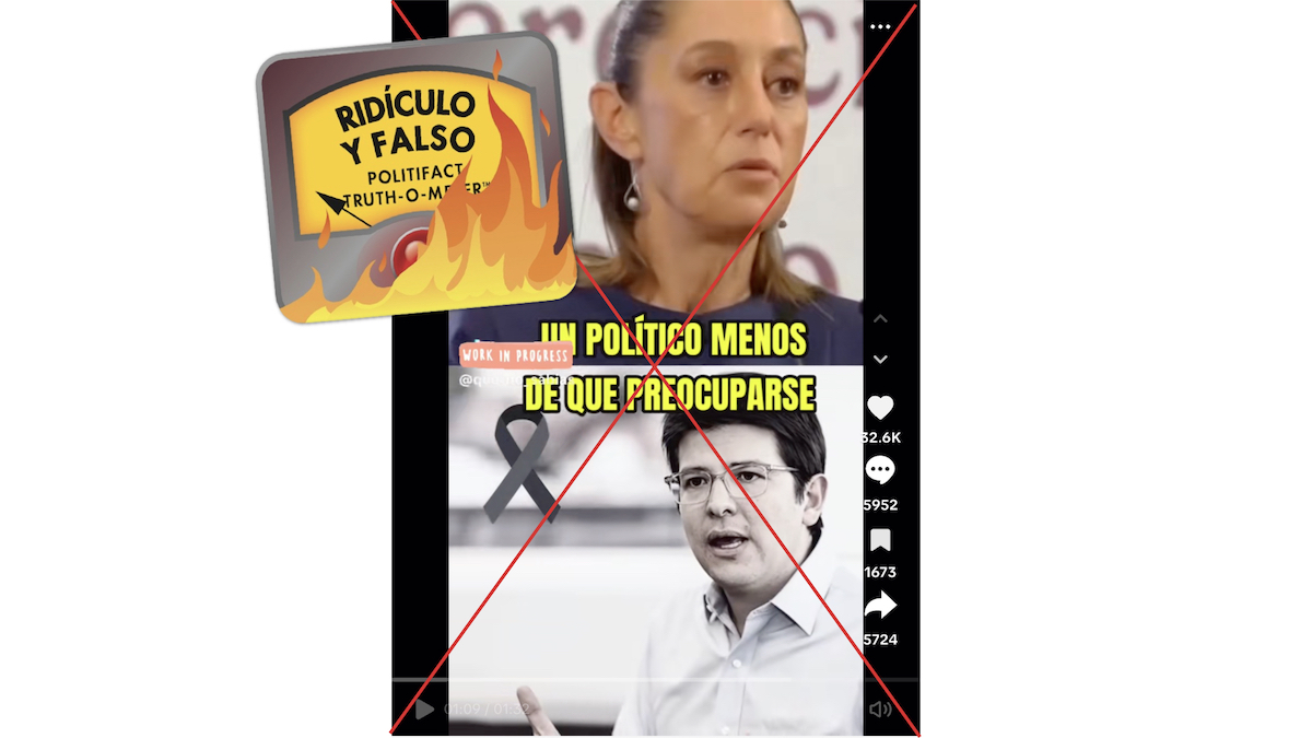 Grafico POF de Miguel Uribe y Sheinbaum