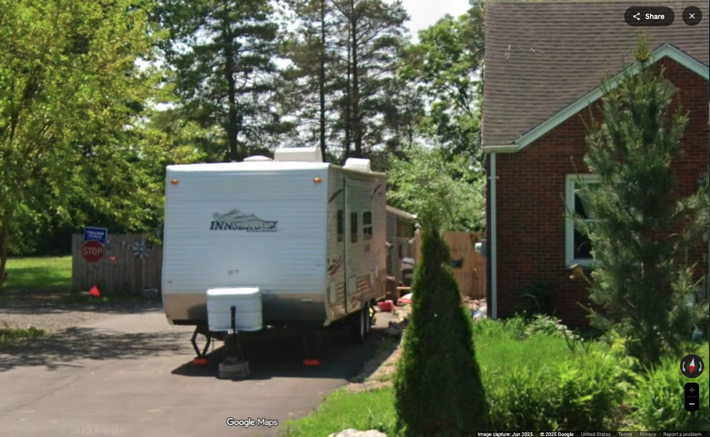 Google Maps screenshot of Michigan shooter's home