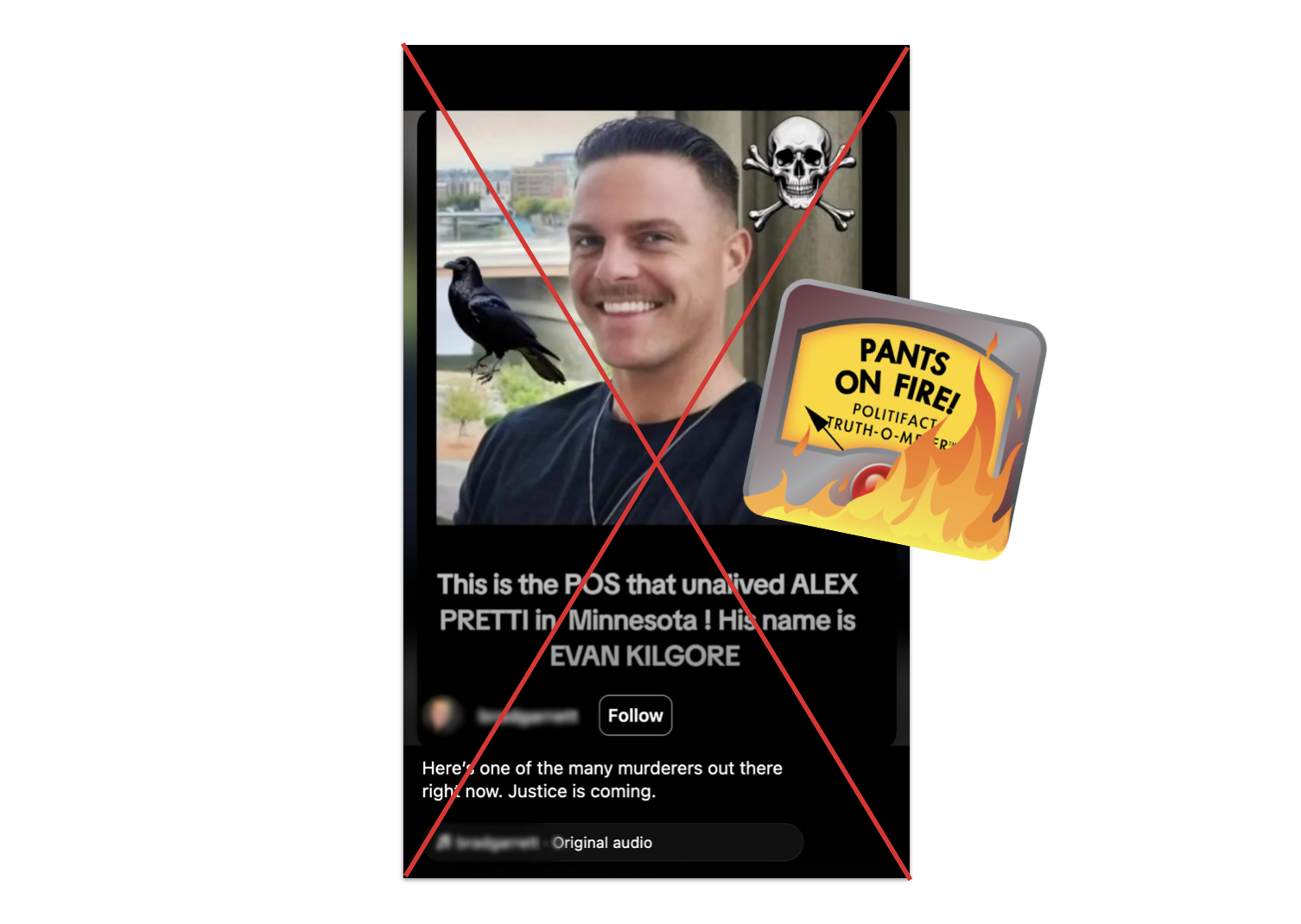 Screenshot of Evan Kilgore claim, 01-26-26