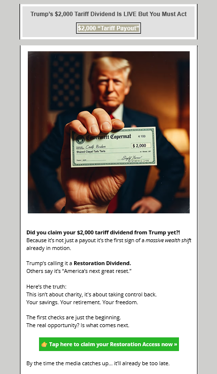 MajorGrossProfitEmail