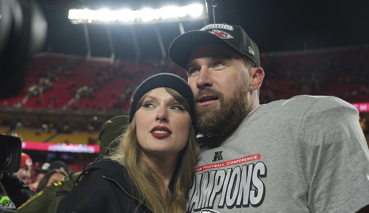Taylor Swift and Travis Kelce, 01-26-2025
