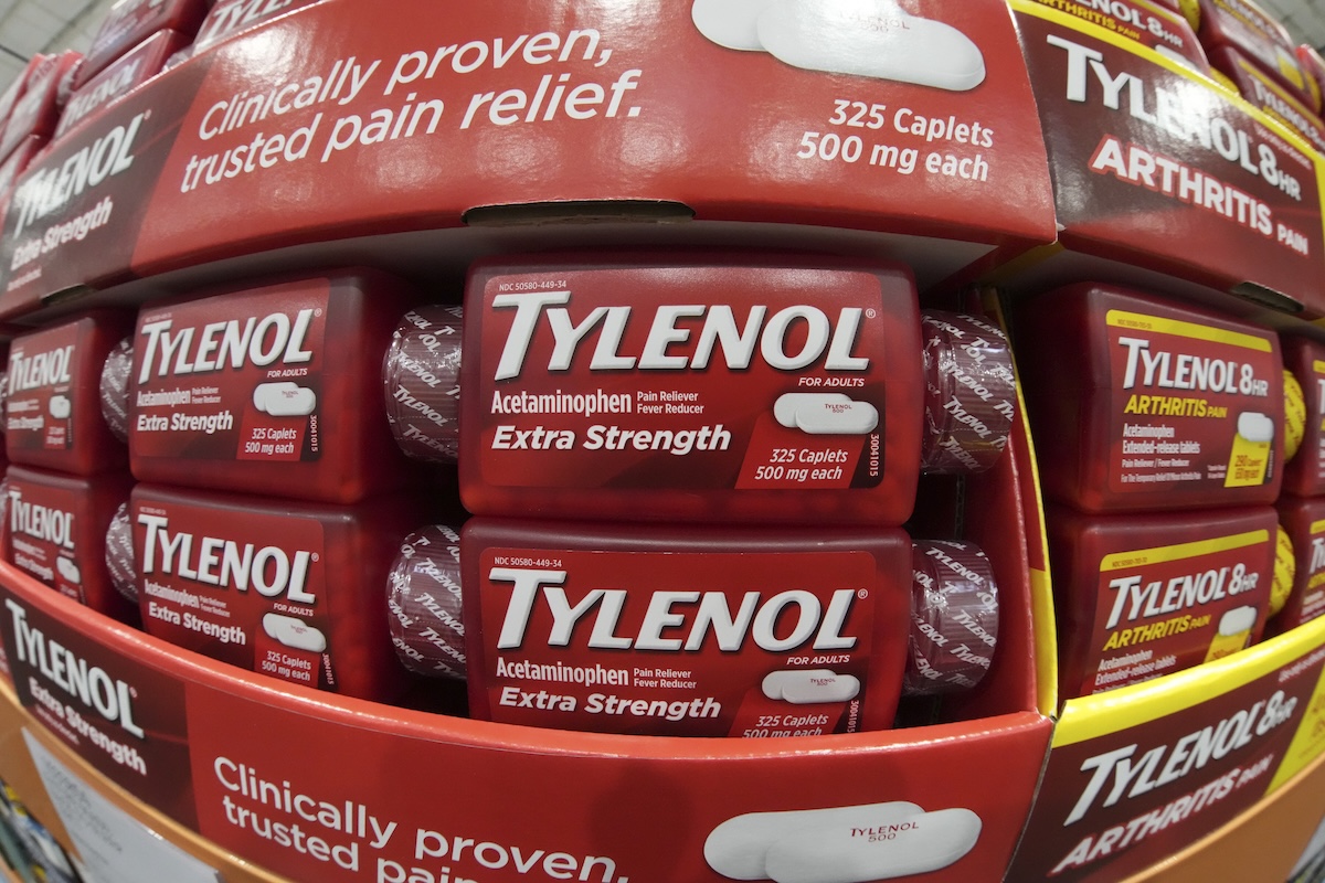 Tylenol display at Coscto in Pittsburgh Jan. 26, 2023